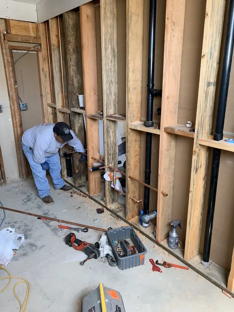Commercial rough-in plumbing for Gas Line Repair in Seneca Hill